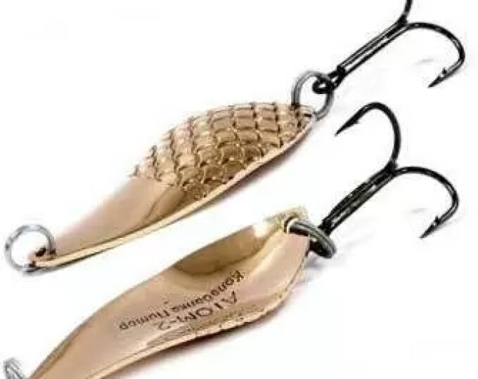 Блесна Колебалка Питер Атом-2 15гр. (Медь) - изображение 1 