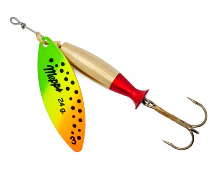 Блесна Mepps AGLIA LONG HEAVY 3 Gold/Tiger - изображение 1 