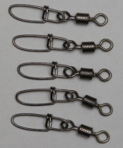 Вертлюг Kosadaka роликовый с застежкой «Insurance Snap» №06 (6шт.) (3021)