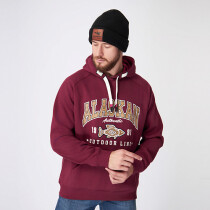Толстовка Alaskan Promo Hoodie (бордо) р.XL