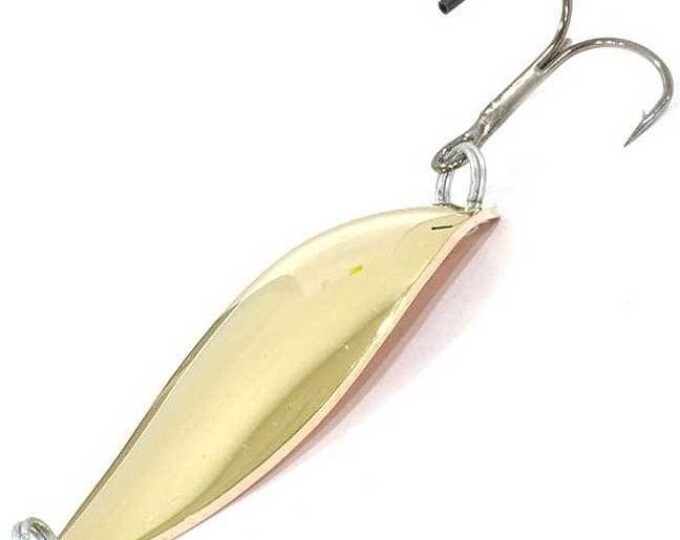 Блесна Колебалка Питер Юбилейная 35гр. (2-х цветная) Латунь/Медь - изображение 1 