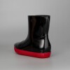 Полусапожки Nordman «Alida» (ПВХ, черные с красной подошвой) - изображение 3