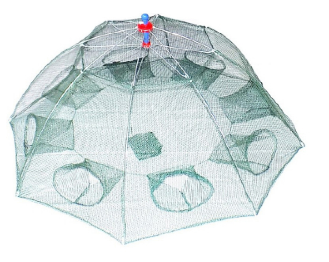 Раколовка Namazu «Зонт» (автоматическая, 8 входов, 100х100х62см) - изображение 1 