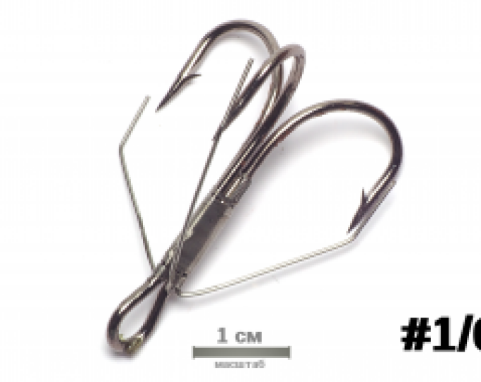Крючок German Weedless Treble №1/0 (10) - изображение 1 