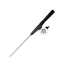 Удочка зимняя для отвесного блеснения (жесткий шестик, катушка Пирс)