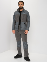 Костюм демисезонный Hunt’sMan «Пикник-ЛЮКС»  р.52-54 рост 182 (тк.Флис, цвет Серый)