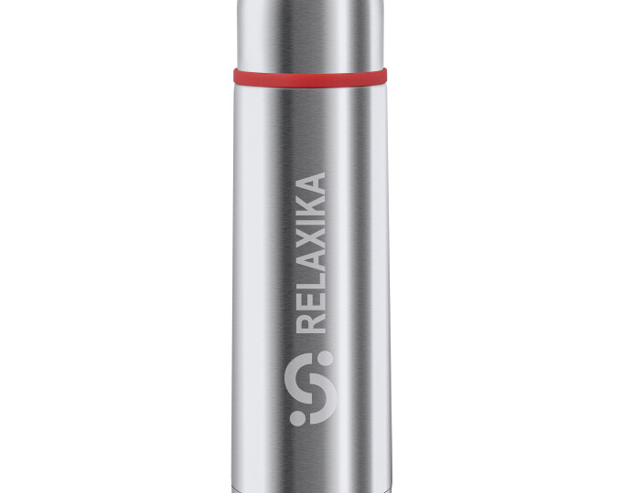 Термос Relaxika 101 (1,0л) стальной - изображение 1
