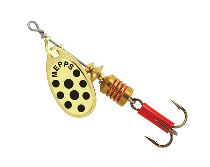 Блесна Mepps AGLIA PTS 2 Gold/Black (в блистере) - изображение 1 