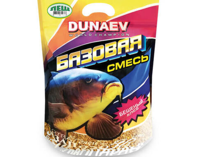 Прикормка DUNAEV БАЗОВАЯ смесь (2,5кг) ЛЕЩ - изображение 1 