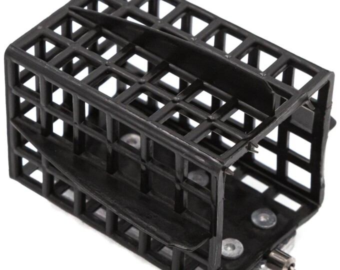 Кормушка ЛИМАН Feeder КВАДРАТ СЕТКА-BL 60гр. (крылья, смещенный центр, вертлюг, дно) - изображение 1 