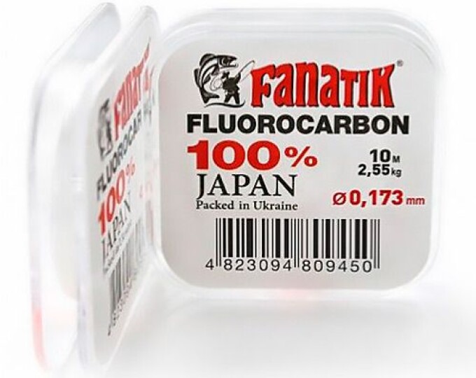 Леска Fanatik Fluorocarbon 0,478мм 10м (#8.0) - изображение 1 