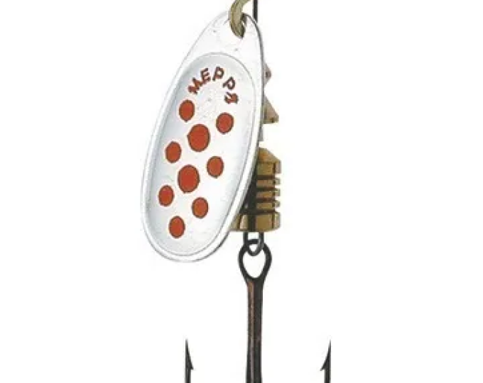 Блесна Mepps COMET PTS 4 Silver/Red - изображение 1 