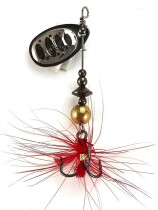 Блесна вращающаяся Lucky John BONNIE BLADE 0 (вес 2,7гр.) цвет 004 (блистер)