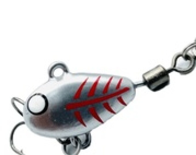 Тейл-спиннер UF-Studio Hurricane 21гр. цвет Silver Ghost - изображение 1 