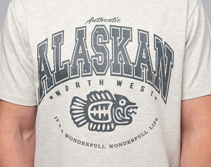 Футболка Alaskan (светло-серая) р.XL - изображение 3