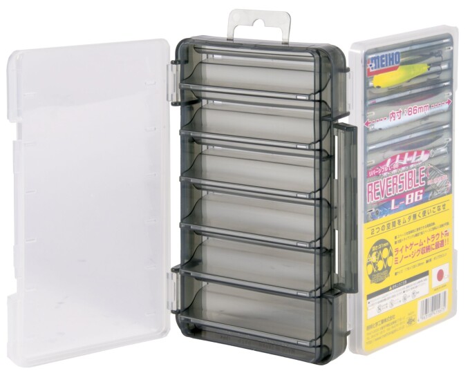 Коробка Meiho Reversible L-86 (175x105x36мм) двухсторонняя - изображение 2