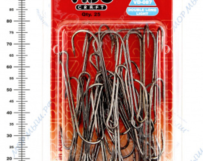 Крючок VD-087-BN «Double Long Light» №2/0 - изображение 3