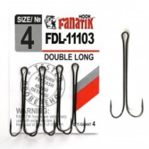 Крючок Fanatik Double Hook Long (FDL-11103) №04 (4шт.)