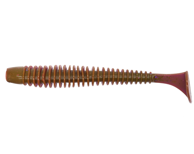 Силиконовая приманка Brown Perch «Swinki» (длина 117мм, вес 8,1гр.) цвет 014 (3шт.) - изображение 1