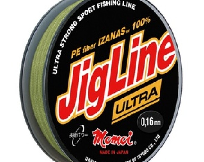Шнур плетеный JigLine Ultra PE 100м 0,18мм (14кг) (хаки) - изображение 1 