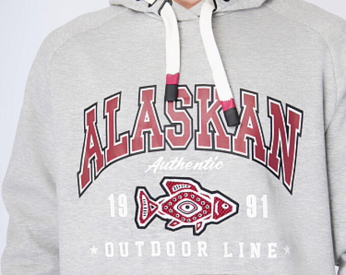 Толстовка Alaskan Promo Hoodie (серый) р.L - изображение 4