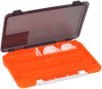 Коробка Kosadaka TB-S63A продольные секции + доп. вставки (175х105х20мм) Orange - изображение 2