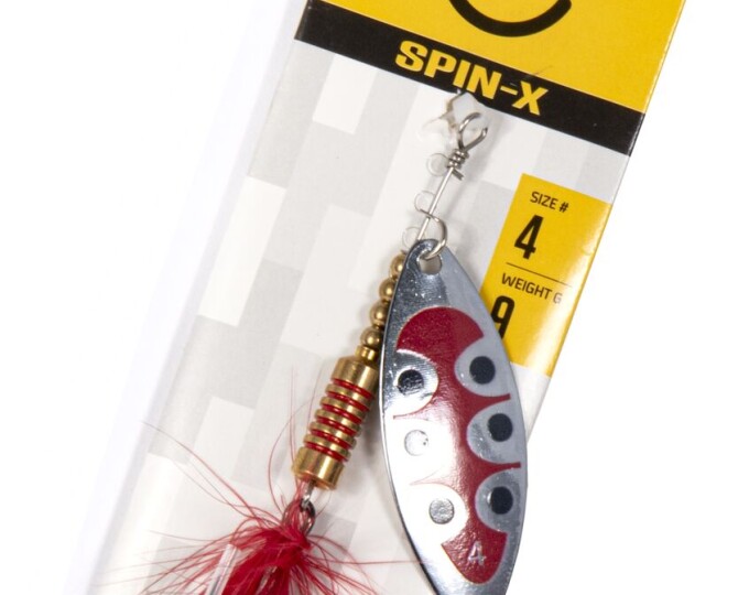 Блесна вращающаяся Lucky John SPIN X LONG 04 (вес 9гр.) цвет SX1 - изображение 2