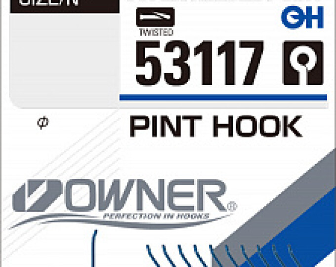 Крючок Owner (53117) «Pint Hook» №06 (10шт.) - изображение 1 