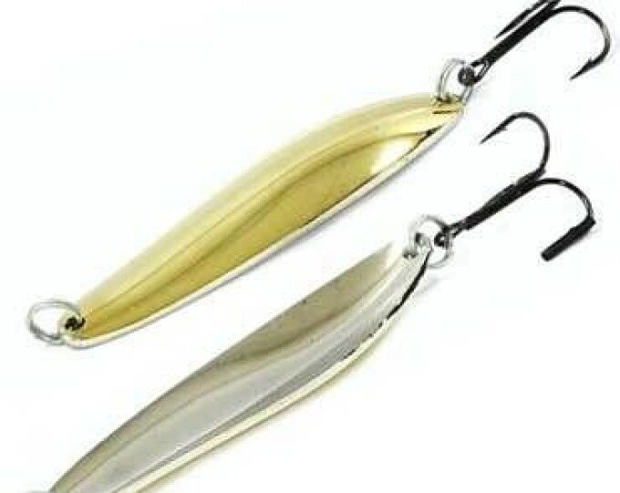 Блесна Колебалка Питер Судаковая 20гр. (2-х цветная) Латунь/Никель - изображение 1 