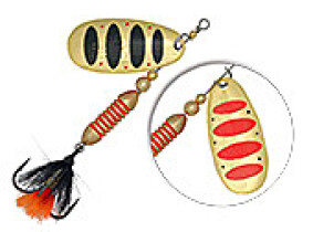 Блесна Pontoon 21 «AV Type B» #1,0 (вес 4,1гр., длина лепестка 23,3мм) цвет PD41-051