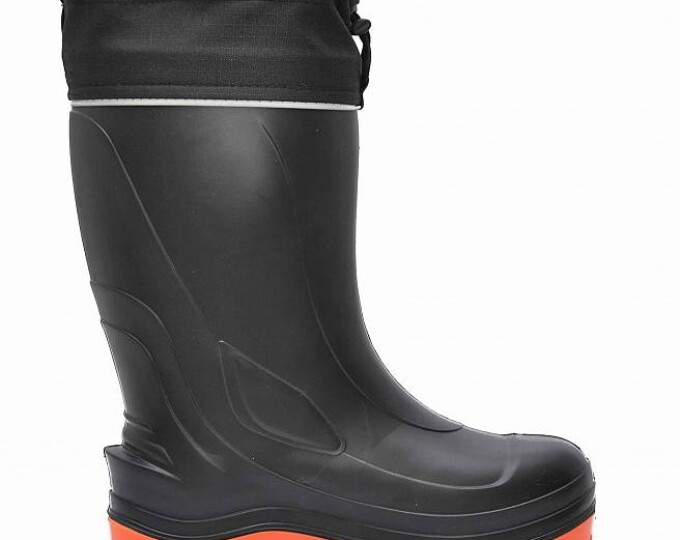 Сапоги Nordman Ultra -70°С (вкладыш из флиса, с манжетой, черный/оранжевый) р.44 - изображение 4