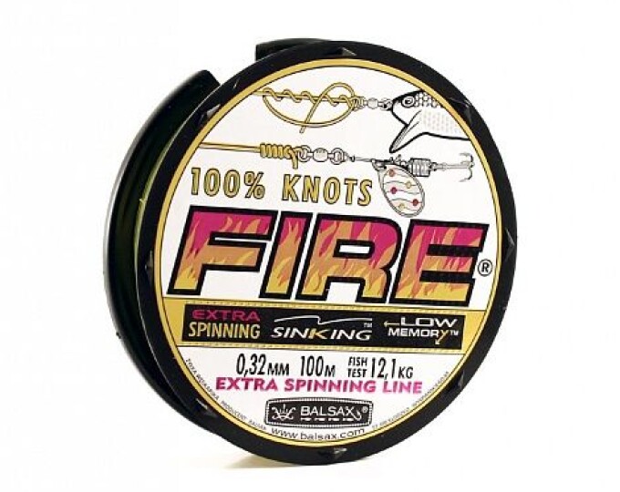 Леска Balsax Fire 0,20мм 100м (5,45кг) - изображение 1 
