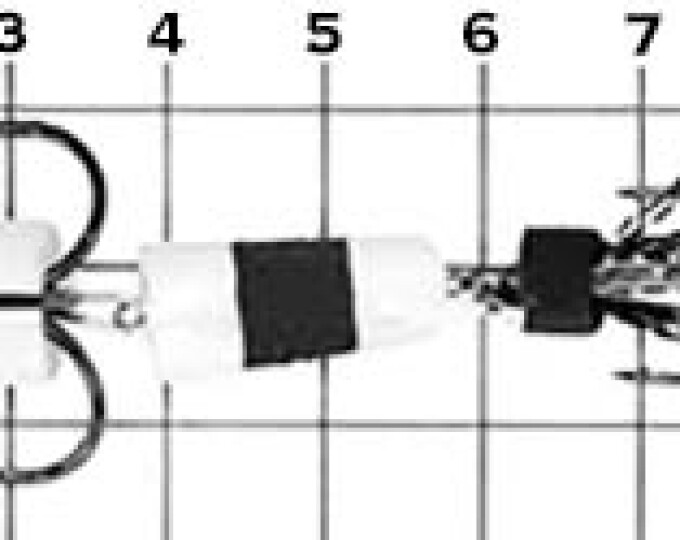 Приманка джиговая Lucky John PENNON 12 (желтый/зеленый/желтый) - изображение 2