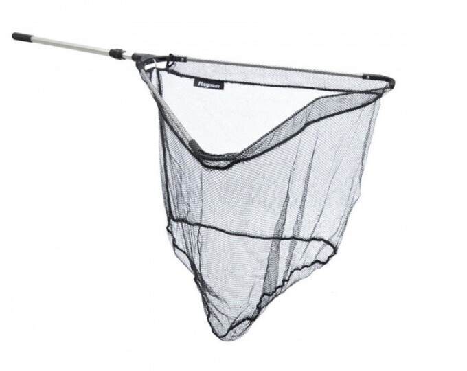 Подсак Flagman (телескопический, складной, 60х60см, ручка 180см) Black PE Mesh - изображение 1