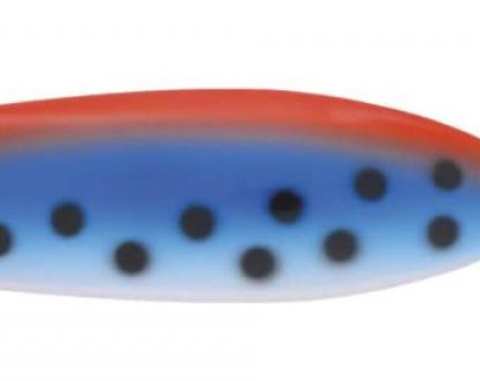 Блесна Kuusamo Atlantti 90/34 цвет BL/FR/BLU/W-FR,UV - изображение 1 