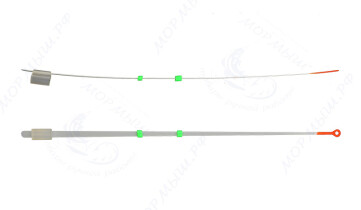 Сторожок лавсановый «Конус с кольцом» №1 (длина 16см, вес приманки 0,1-0,35гр.) (50шт./упак.)