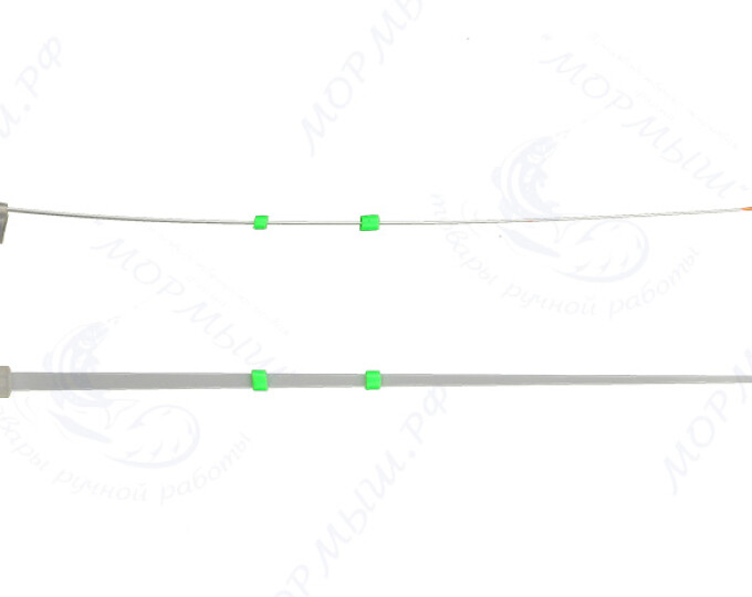 Сторожок лавсановый «Конус с кольцом» №1 (длина 16см, вес приманки 0,1-0,35гр.) (50шт./упак.) - изображение 1 