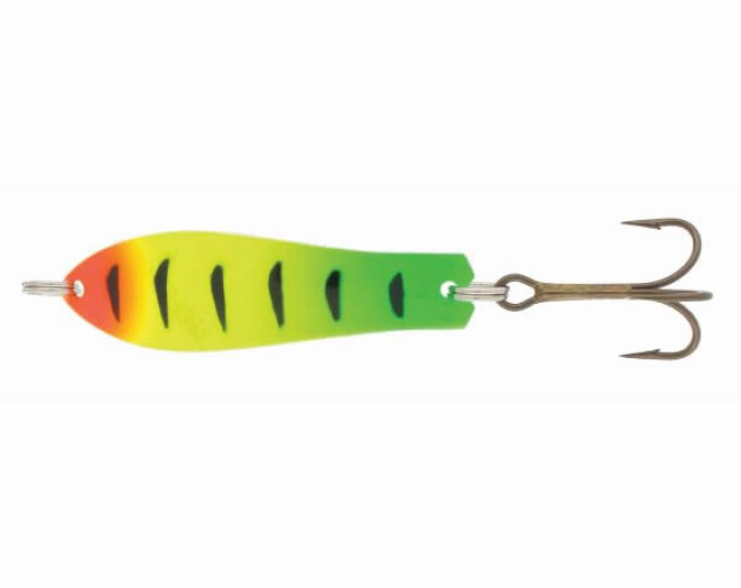 Блесна Kuusamo Professor 4 (50мм, 6гр.) цвет GR/Ye/FR/BL-S - изображение 1 