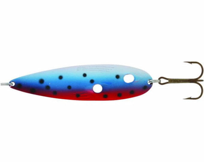 Блесна Kuusamo Tundra 85/19 цвет BL/R/BLU/W-C - изображение 1 
