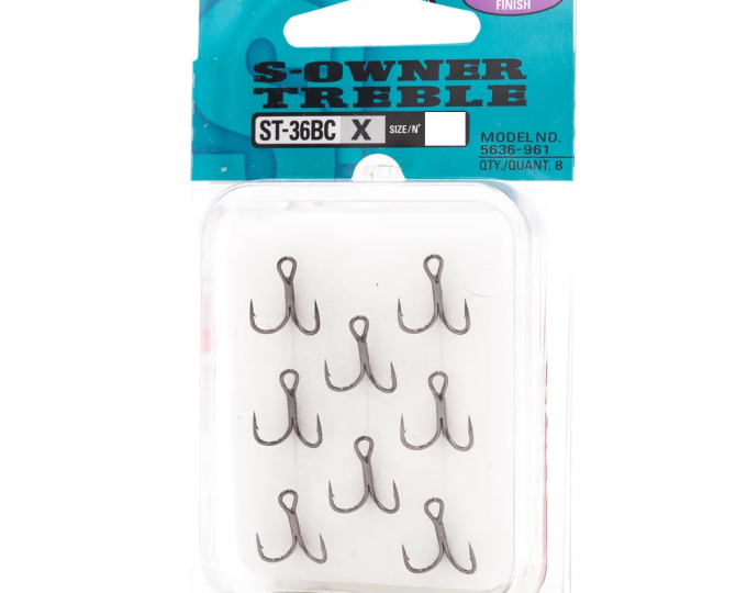 Крючок Owner Treble (ST-36BC) №12 - изображение 1