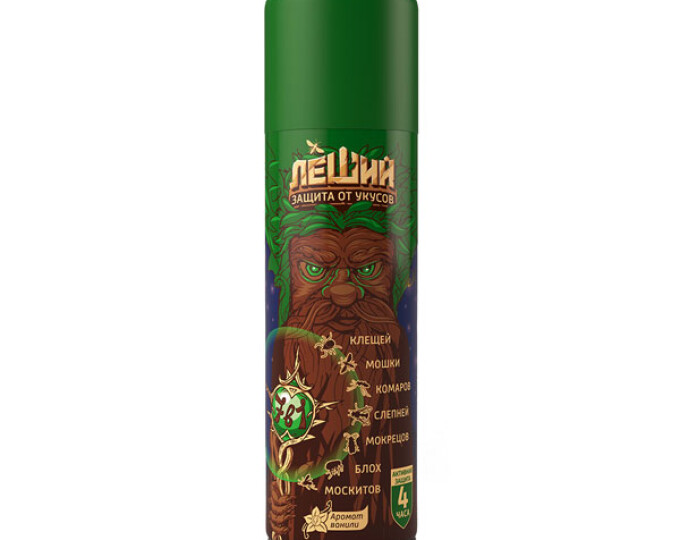 Репеллент Рефтамид® «Леший» 7 в1 (комплексная защита от кровососущих насекомых и клещей) 150мл - изображение 1 