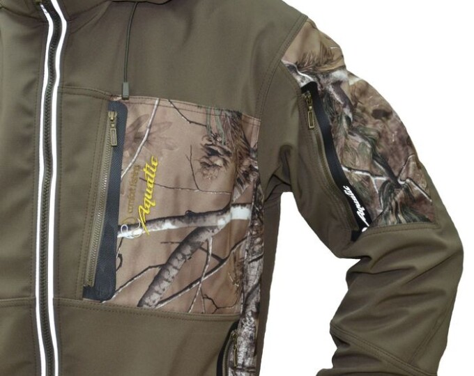 Костюм «AQUATIC» К-05Ф (soft shell, falcon, р.54-56) - изображение 2