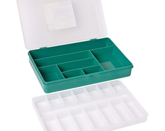 Коробка Trivol тип — 3 (235х150х50мм) (2-х ярусная, +вкладыш) - изображение 1 