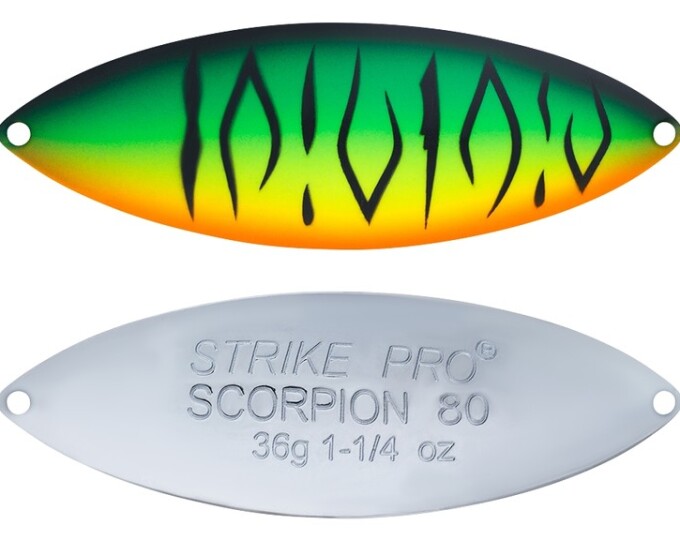 Блесна колеблющаяся Strike Pro Scorpion Single 60мм 14гр. (одинарный-незацепляйка) #GC01S - изображение 1