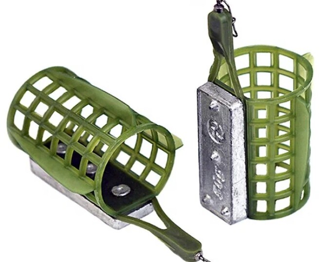 Кормушка ЛИМАН Feeder КРУГЛАЯ СЕТКА 60гр. (крылья, смещенный центр, вертлюг, б/дна) - изображение 1