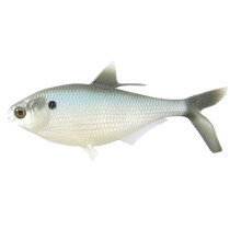 Мягкая приманка 13 FISHING B.A.M.F. Shad 8′ (104гр.) Silver Shad