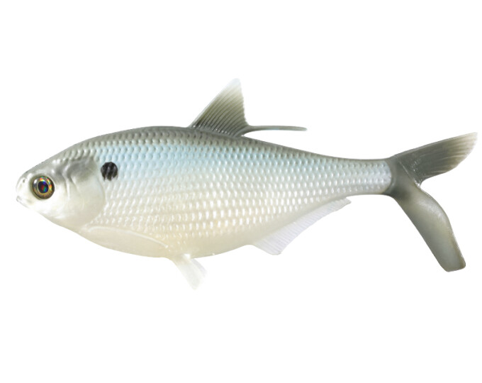 Мягкая приманка 13 FISHING B.A.M.F. Shad 8′ (104гр.) Silver Shad - изображение 1 
