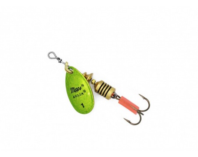 Блесна Mepps AGLIA PLATIUM 1 Gold/Green - изображение 1 