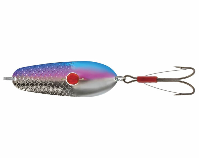 Блесна Kuusamo Rasanen 70/20 (бусинка, незацепляйка) цвет BLU/LI/S-S,  UV - изображение 1