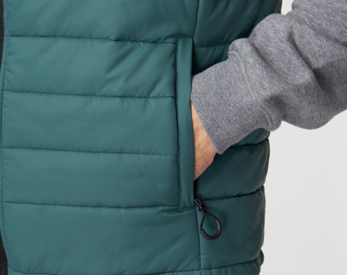 Жилет Alaskan Juneau Vest Green р.XL (утепленный, стеганый) - изображение 6